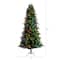 7.5ft. Pre-Lit Montana Mountain Fir Artificial Christmas Tree, Multicolor LED Lights